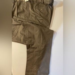 Big Men’s Pants 48 x 39 1/2 Dark Brown Men’s Oak Hill Premium Chino NWT